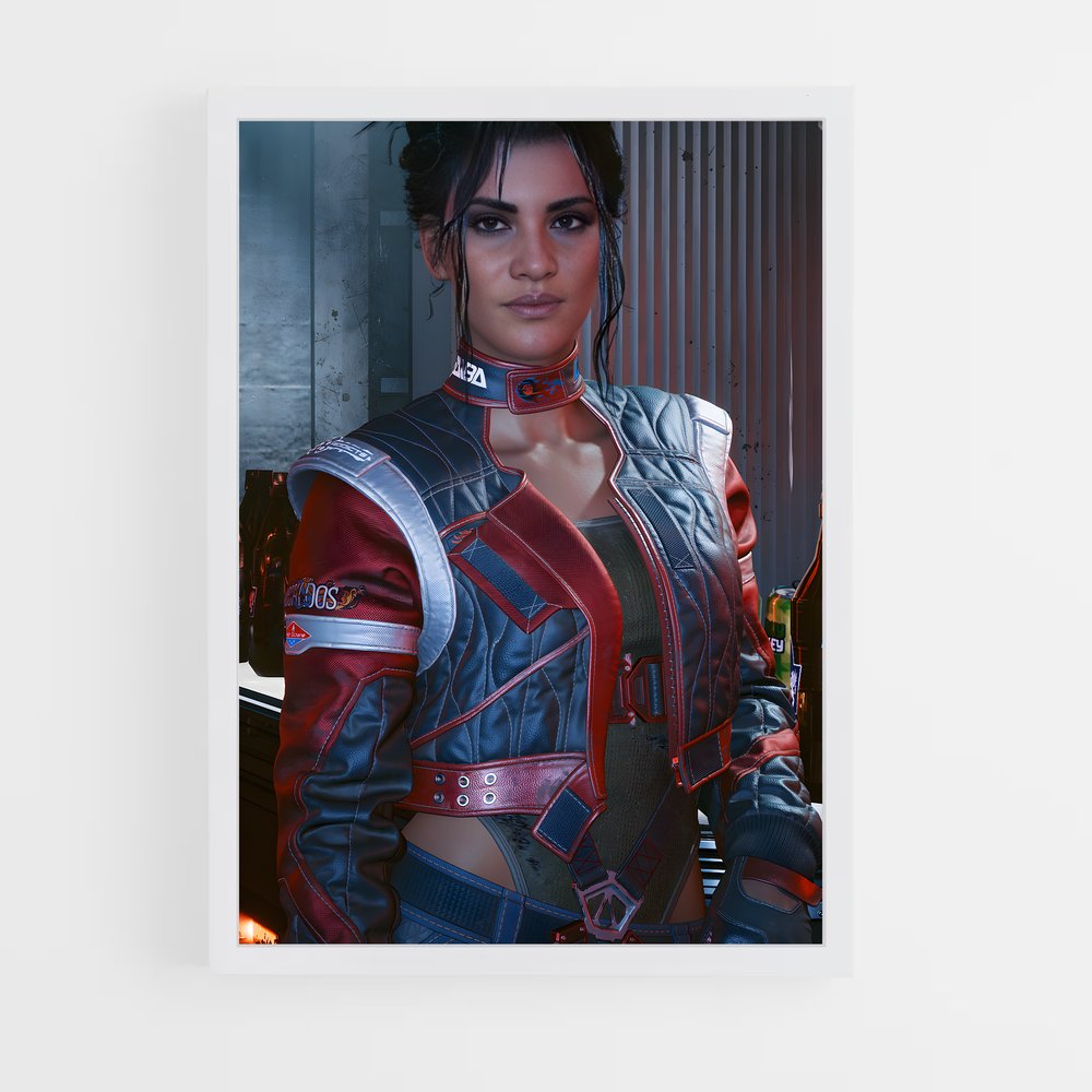 Poster Panam de palmer – affiche Cyberpunk (vue 3)